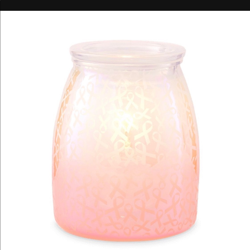 Scentsy Warmer (Breast Cancer Awareness) Like New